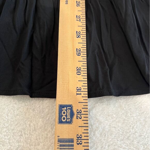 NWT Bloomchic Black w/White Embroidery Babydoll Blouse 0453 - Picture 9 of 10